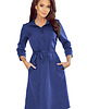 sukienki midi damskie 286-2 SANDY Koszulowa sukienka - jeans chaber 6