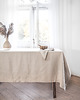 obrusy i serwetki Lniany obrus z listwą  heavy linen NATURAL 4