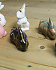 ozdoby wielkanocne Mini króliczki ceramiczne  - ceramika art 2