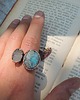 pierścionki - różne Turkus i Agat (TURQUOISE and AGATE) by MARIAELA. 1