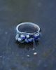 pierścionki srebrne Pierścionek Lazurowe Krople 7