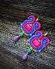 kolczyki soutache Etniczne i kolorowe kolczyki soutache 3