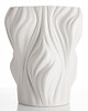 wazony Wazon porcelanowy 20,5x16,5x16,5 cm IRREGULAR biały 4