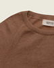 swetry damskie  JENOT - cienki sweter damski - 100% wełny merino / karmelowy 5