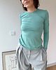 bluzki z długim rękawem damskie Longsleeve Stockholm mint cold cn 1