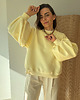 bluza bez kaptura damska Bluza Enjoyable butter yellow 9