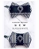 broszki Brosza Black & White  w paski NEW 8