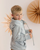 bluzy dla chłopców Bluza BEAR grey 1