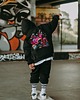 bluzy dla chłopców Bluza oversize Teddyland czarna 6