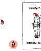 kartki świąteczne Kartka z okazji Świąt Bożego Narodzenia - Wesołych Świąt bomblu kolorowy! 2