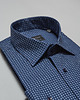 koszule męskie koszula 00322 dł. rękaw granatowy slim fit 176/182 39 1