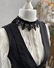 chokery Naszyjnik koronkowy czarny 7