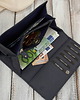 portfele damskie Granatowy portfel damski skórzany duży RFID Paolo Peruzzi AL-01-NV 5