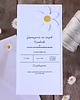 kartki scrapbooking Stokrotka. Zaproszenia urodzinowe 2
