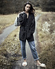 torebki do ręki Linen Knotted Net Bag with a Soul - kremowy wore 3