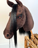 zabawki - inne Realistyczny Hobby Horse ciemny kasztan/czarna 6