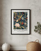 grafiki i ilustracje PLAKAT  dekoracyjny William Morris kwiaty 2