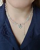chokery Autorski delikatny Naszyjnik Choker Blask świtu 6