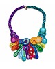 kolie Kolorowy Bajkowiec - naszyjnik Soutache 1