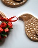 Ozdoby na ścianę Kurka ceramiczna zawieszka 6