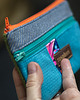 portfele damskie Damski kolorowy portfel z kieszonkami 1