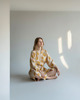 szlafroki damskie Szlafrok narzutka kimono w cytrynki 3