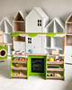 gry edukacyjne dla dzieci Drewniany sklepik dla dzieci w stylu Montessori do sali zabaw 7