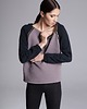 bluza bez kaptura damska BLUZA z suwakami 2