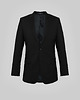 marynarki męskie Garnitur męski monopoli czarny slim fit 1