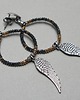 kolczyki wire wrapping Dark angel vol. 2  kolczyki 1