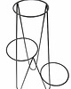 kwietniki Kwietnik Stojak na Kwiaty Black 95 cm 4