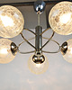 lampy wiszące Lampa wisząca sputnik, lata 70 7