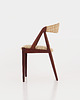 krzesła Komplet czterech krzeseł tekowych, duński design, lata 70, Kai Kristiansen 8