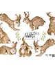 naklejki ścienne do pokoju dziecka Happy Rabbits Wonderland 4