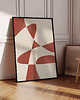 plakaty Plakat Red abstract no.2 2