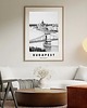 plakaty PLAKAT travel poster  Budapeszt zdjęcie personalizacja Węgry 3