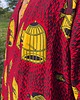 płaszcze damskie Freedom czerwone kimono w ptaki 2