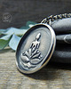 wisiory Silver Yoga Necklace 1
