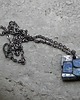 biżuteria męska Płyta z lapis lazuli     - naszyjnik 2