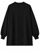 tuniki damskie Bluza czarna oversize YY700400 3