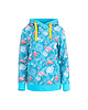 bluza z kapturem damska Bluza kangurka "Flamingi" 1