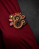 broszki Autumn Garden- broszka soutache 3