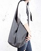 torby XXL Short Boogi Bag grafitowa / torebka hobo / boho 5