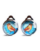 klipsy ORANGE BIRD klipsy na imieniny 5