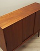 komody i szafki Highboard tekowy, duński design, lata 70, produkcja: Omann Jun 4