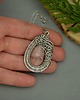 wisiory Wisiorek kryształ górski wire wrapping 5