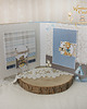 notatniki i albumy Album dziecięcy na chrzest, roczek, narodziny "Boy's Little World"GOTOWY 4
