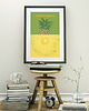 plakaty Ananas - plakat fine art, giclee 1