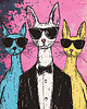 plakaty Plakat - Cats in black 2