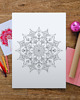 plakaty Plakat do Kolorowania Mandala 50x70cm 1